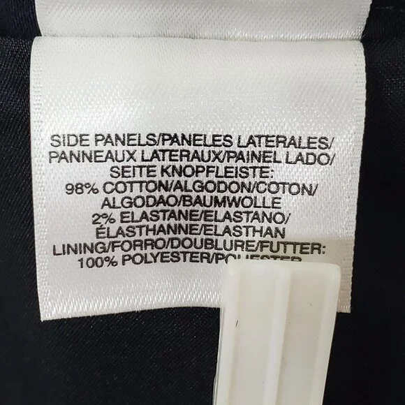 JNY Collection Sz 12 Skirt Embroidered Eyelet Knee Pencil Lined Feminine Office - Picture 6 of 9